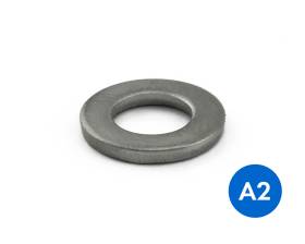 METRIC FORM A FLAT WASHERS STAINLESS GRADE A2/304 DIN 125A