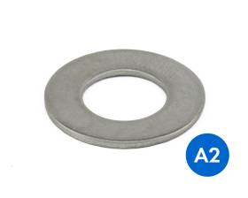 METRIC FORM B FLAT WASHERS STAINLESS GRADE A2/304 BS4320B