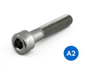 METRIC SOCKET CAP SCREWS STAINLESS GRADE A2/304 DIN 912