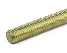 METRIC Brass Studding (Threaded Brass) DIN 975