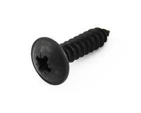 FLANGE CRS (POZI) SELF TAPPING SCREWS AB POINTED BLACK PLATED BS 4174C