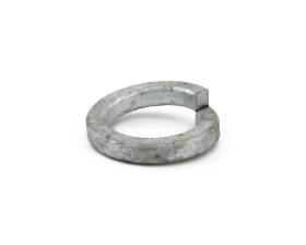 METRIC SINGLE COIL SQUARE SECTION SPRING WASHERS GALVANISED DIN 7980