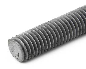 METRIC GRADE 8.8 STUDDING (THREADED BAR) 1 METER LENGTHS GALVANISED DIN 976