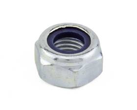 METRIC NYLON INSERT NUTS GRADE 8 FINE PITCH TYPE T (THIN) ZINC PLATED DIN 985