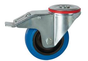 Blue Rubber tyre