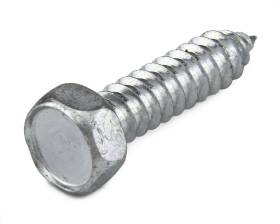 HEXAGON HEAD SELF TAPPING SCREWS AB POINTED ZINC PLATED DIN 7976C
