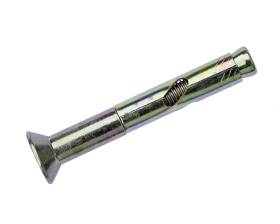 SLEEVE ANCHOR COUNTERSUNK HEAD ZINC & YELLOW