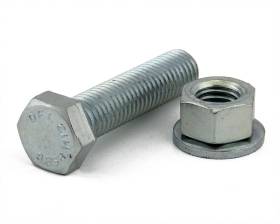 METRIC CE APPROVED ASSEMBLED HEXAGON SETSCREWS (FULLY THREADED) ZINC PLATED GRADE 8.8 BS/EN 15048