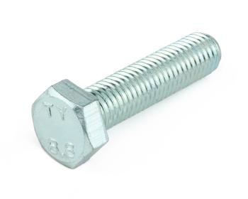 Hex Set Grd 8.8 Zinc M24 x 180 Din 933 36.00mm a/f