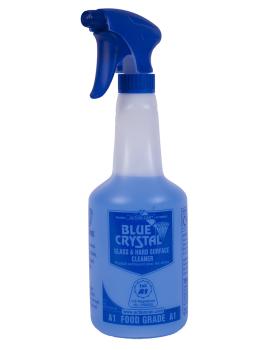 BLUE CRYSTAL GLASS CLEANER 750ÃÂÃÂ¶A1 FOOD GRADE TRIGGER BOTTLEÃÂÃÂ¶750ML
