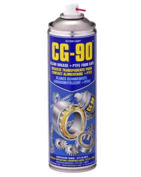 CG-90 CLEAR GREASE SPRAY +PTFE?Â?? 500ML AEROSOL