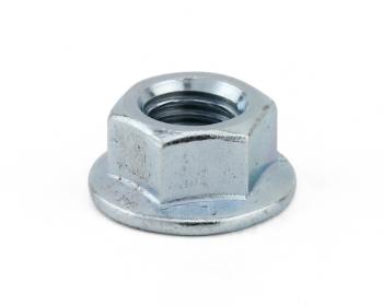 M5 Plain Flange Nut Grade 8 Zinc DIN 6923