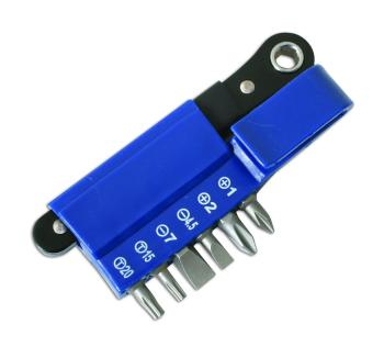 LASER 6PC MINI RATCHET BIT SET?Â??LASER 2562