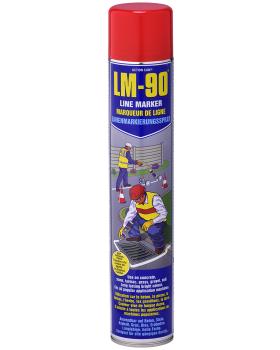 LM-90 RED LINE MARKER PAINT?Â??750ML SPRAY AEROSOL