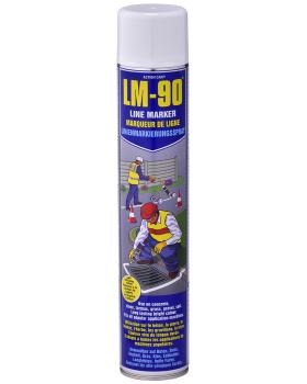 LM-90 WHITE LINE MARKER PAINT?Â??750ML SPRAY AEROSOL