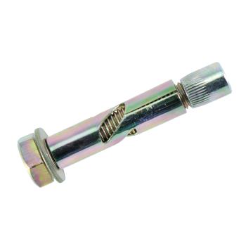 SLEEVE ANCHOR BOLT Z&Y M10X80?Â??ZINC & YELLOW?Â??HOLE SIZE 10MM?Â??MAX FIX 35MM