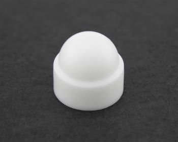 White Bolt & Nut Cover Cap M6 To Suit 10mm a/f Hex