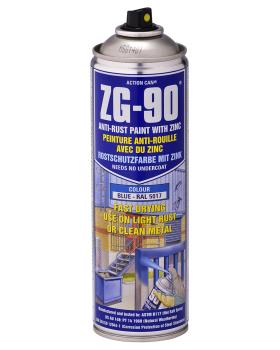 ZG-90 BLUE GALVANISING SPRAY?Â??500ML AEROSOL RAL 5017