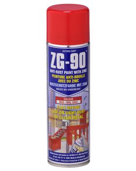 ZG-90 RED GALVANISING SPRAY?Â??500ML AEROSOL RAL 3002