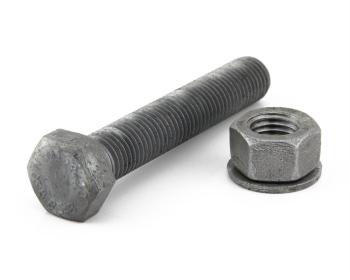 BS EN15048 M24 x 70 CE Approved Assembled Bolts Grade 8.8 Galvanised