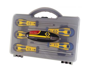 CK DEXTRO SCREWDRIVER SET?Â??3 SLOTTED & 2 PZD SET OF 5?Â??T49153