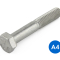 M5 x 30 Hex Bolt A4 Stainless Steel DIN 931