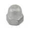 M8 Dome Nut Grade 4.8 Galvanised DIN 1587  