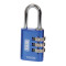 ALU COMBI PADLOCK 30MM BLUEÃÂÃÂ¶K10530BLUD