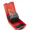 L115101 HSS DRILL & TAP SET?Â??14 PCS. A002 DRILLS:2.5,3.3,?Â??4.2,5.0,6.8,8.5,10.2MM + E500?Â??TAPS:M3,M4,M5,M6,M8,M10,M12