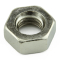HEX FULL NUT BRASS NICKEL 8BA??BS57  0.152" MAX A/F