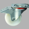 80MM PLATE BRAKED NYLONÃÂÃÂ¶TYRE SWIVEL CASTORÃÂÃÂ¶MEDIUM DUTYÃÂÃÂ¶PT NO RT3LPBNY-PB