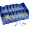 Compress & Expan Spring Kit 250 Pcs Various Sizes Zinc Km105146