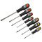 AVIT SOFT GRIP SCREWDRIVER SETÃÂÃÂ¶4 SLOTTED & 3 PZD SET OF 7ÃÂÃÂ¶AV05012