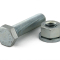 BS EN15048 M20 x 40 CE Approved Assembled Bolts Grade 8.8 Zinc