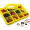 280 Piece Red Fibre & Black Rubber Washer Kit H386124
