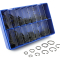 280 Piece Internal & External Circlip Kit M12-M25 Self Colour KM105141