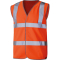 HI-VIS ORANGE WAISTCOAT XL??EN ISO 20471:2013 CE MARKED