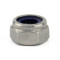 M2 Nylon Insert Nut A2 Stainless Steel DIN 985  