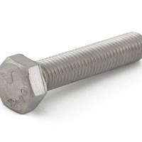 M4 x 10 Hex Set A2 Stainless Steel Din 933