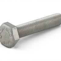 M8 x 50 Hex Set A4 Stainless Steel Din 933