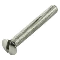 RSD CSK SLOT BRASS NLK M3.5X25??NICKEL PLATED??DIN 964