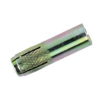 DROP IN ANCHOR Z&Y M12?Â??ZINC & YELLOW LENGTH 50MM?Â??HOLE DIA 15MM MIN DEPTH 50MM