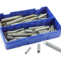 Expansion Spring Kit 70 Pcs Various Sizes Zinc Km105112