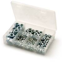 250 Piece Metric Full Nut Kit M5 M6 M8 M10 & M12 Zinc Plated