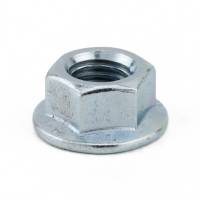 M12 Plain Flange Nut Grade 8 Zinc DIN 6923