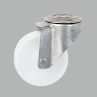100MM ST/ST BOLT HOLE SWIVELÃÂöNYLON TYRE CASTORÃÂöMEDIUM DUTYÃÂöPT NO RT4-DSSBHNY