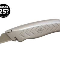 CK NON-RETRACTING TRIM KNIFE?ÃÂ??METAL BODY + 10 FREE BLADES?ÃÂ??T0956-2