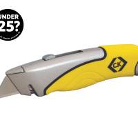 CK SOFTGRIP TRIMMING KNIFE?ÃÂ??RETRACTABLE + 10 BLADES?ÃÂ??T0957-1