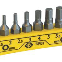 CK BIT SET HEXAGON T4524?Â??8 PIECE SET