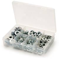 500 Piece Flat Washer Kit M5 M6 M8 M10 & M12 Zinc Plated